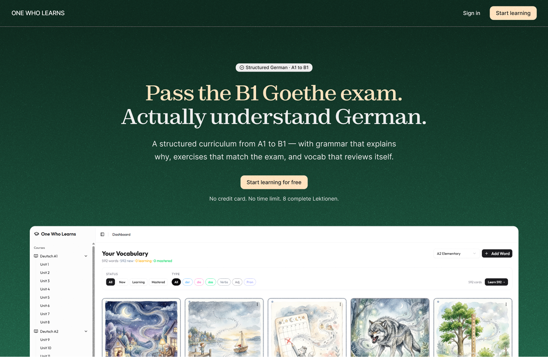 One Who Learns live site